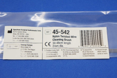 Spectrum 45-542 Nylon Twisted-Wire Cleaning Brush 30.48cm Length 2mm Diam.